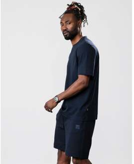 Boss Orange TChup Heren Crewneck T-shirt met Klein Logo - maat L Donkerblauw