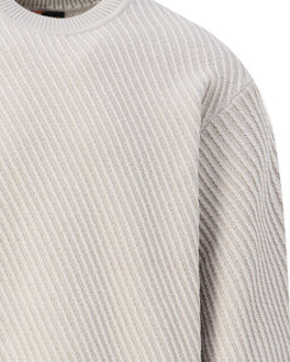 Boss Orange Trui ronde hals Beige - XXL