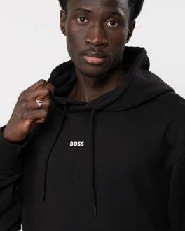 Boss Orange WeSmallhood Heren Hooded Sweatshirt Zwart