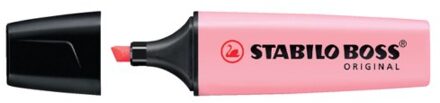 Boss Original markeerstift pastelroze Wit