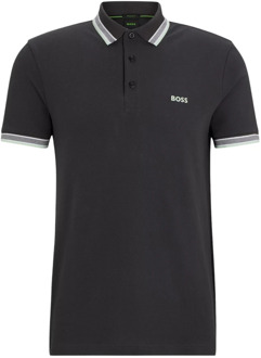 BOSS Paddy Heren Polo Shirt Boss , Gray , Heren - L,S