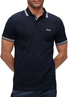 BOSS Paddy Polo Heren donker blauw - S