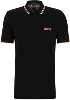 BOSS Paddy Pro Stijlvolle Polo Shirt Boss , Black , Heren - Xl,L,M,S