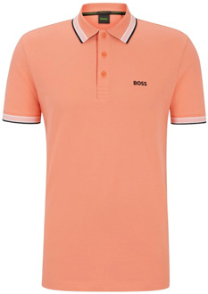 BOSS Paddy Punto Polo Shirt Boss , Pink , Heren - 2Xl,Xl,L,M