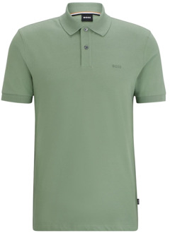 BOSS Pallas Polo Shirt voor Mannen Boss , Green , Heren - L,M,S