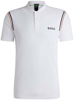 BOSS Palle MB 7 Polo Heren-Wit - S