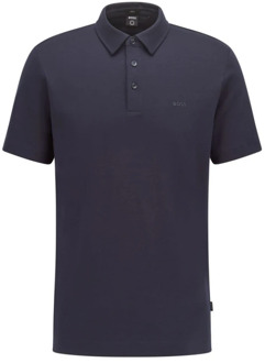 BOSS Palosh Polo Navy Blauw - XL,XXL