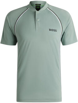 BOSS Pariq TOC Mesh Polo Heren-Salie - XXL