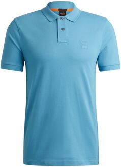 BOSS Passenger Polo Heren blauw - L