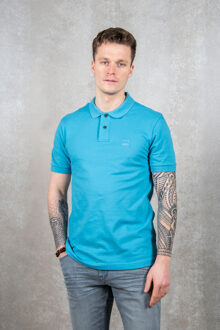 BOSS Passenger Polo Heren blauw - XXL