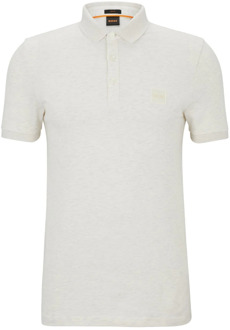 BOSS Passenger Polo Heren crème - XXL