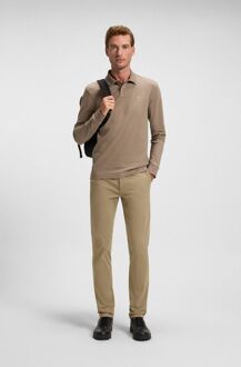 BOSS Passerby Polo Taupe Bruin - 3XL,XXL