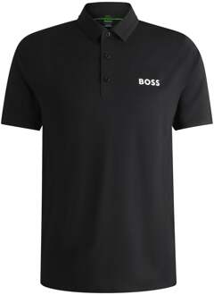 BOSS Patteo MB 16 Polo Heren-Zwart - S