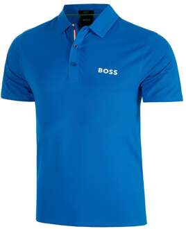 BOSS Patteo Polo Heren-Donkerblauw - S