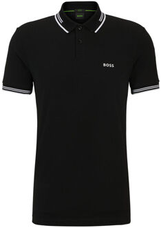 BOSS Paul Slim Fit Polo Heren zwart - S,M,L,XL