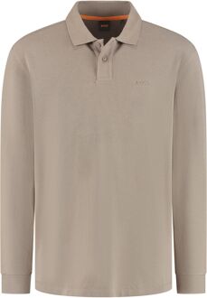 BOSS Petempestolong LS Polo Heren - M