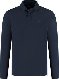 BOSS Petempestolong LS Polo Heren