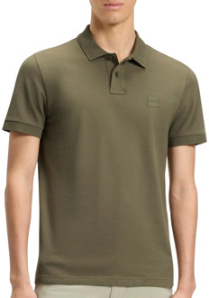 BOSS Polo Shirt Korte Mouw BOSS Passenger" Kaki - S, M, L, XL