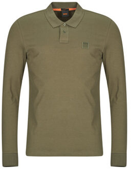BOSS Polo Shirt Lange Mouw BOSS Passerby" Kaki - XXL, S, M, L, XL, 3XL