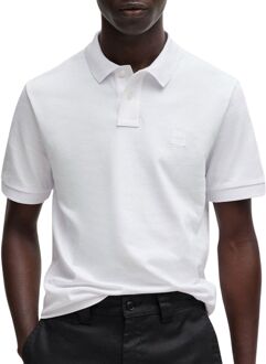 BOSS Polo Shirts Hugo Boss , White , Heren - XL