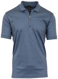 BOSS Polston Polo Blauw