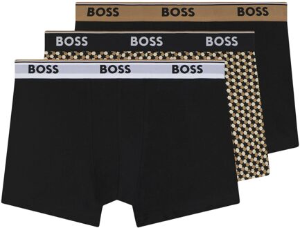 BOSS Power Design Trunk Boxershorts Heren (3-pack) - XL
