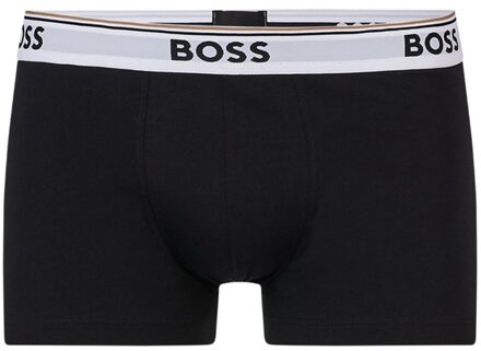 BOSS Power Trunk Boxershorts Heren (3-pack) zwart - wit - L