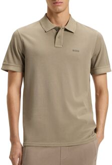 BOSS Prime Pique Polo Heren - M