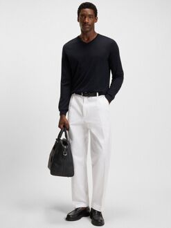 BOSS Pullover Melba Wol Donkerblauw - XXL