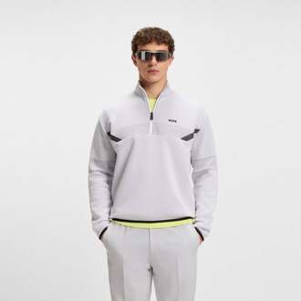 BOSS QZ TL Sweatshirt Heren-Lichtgrijs - S,L,XXL
