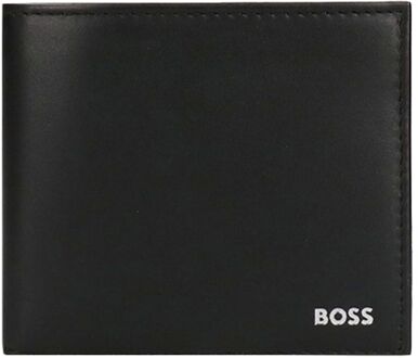 BOSS Randy 4CC Coin black heren portemonnee Zwart - H 9.5 x B 11 x D 2.5 cm