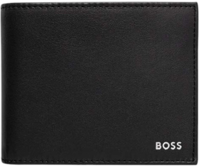 BOSS Randy N Trifold black Heren portemonnee Zwart - H 9.5 x B 11 x D 2