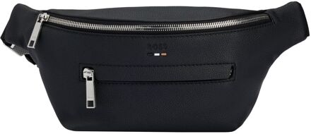 BOSS Ray Belt Bag black heuptas crossbody tas heren Zwart - H 15 x B 25 x D 9 cm