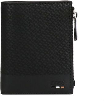 BOSS Ray Bifold Wallet Zip black heren portemonnee Zwart - H 11 x B 9 x D 3 cm