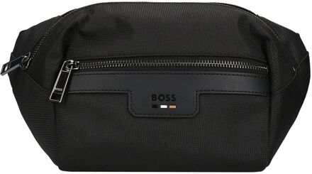 BOSS Ray Bumbag black heuptas crossbody tas heren Zwart - H 17 x B 30 x D 9 cm