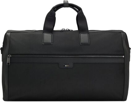 BOSS Ray Duffle black weekendtas handbagage Zwart - H 28 x B 51 x D 24 cm