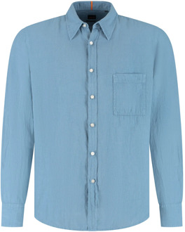 BOSS Relegant Linnen Overhemd Heren