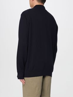 BOSS Ritsgebreide Cardigan Navy