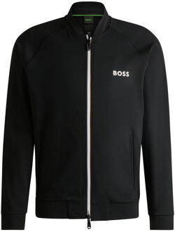 BOSS Samoo Trainingsjack Heren-Zwart