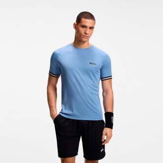 BOSS Serve 2 T-shirt Heren-blaugrau blauwgrijs