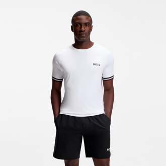 BOSS Serve 2 T-shirt Heren-wit - L