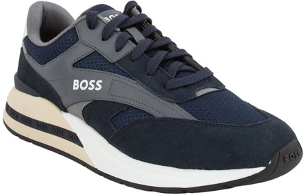 BOSS Sneakers Boss , Blauw , Heren - 44 Eu,41 Eu,42 EU