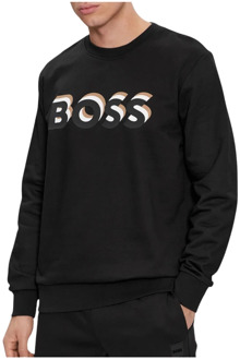 BOSS Soleri 07 Sweatshirt Boss , Black , Heren - L,S