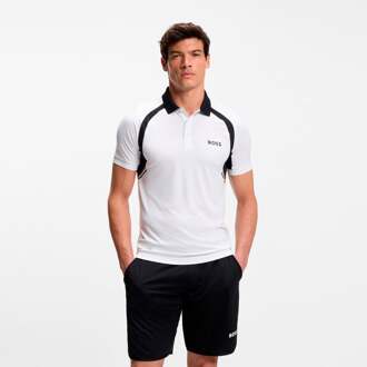 BOSS Spin Polo Heren-wit - XL