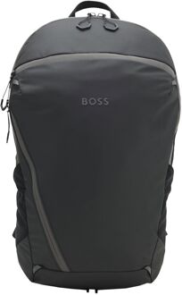 BOSS Stenson Backpack black Zwart - H 47,5 x B 26,5 x D 24,5 cm