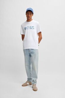 BOSS T-shirt Bossocean Wit - XXL