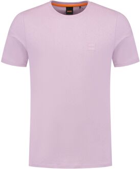 BOSS Tales Logopatch Shirt Heren roze - XL