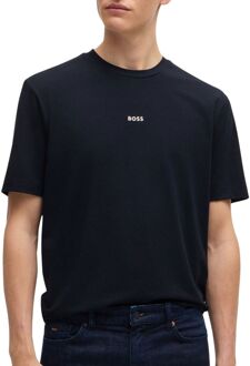 BOSS Tchup Shirt Heren donkerblauw - M