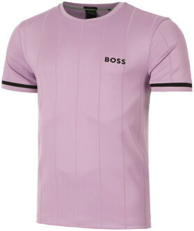 BOSS Tee TOC DN T-shirt Heren-Mauve - S