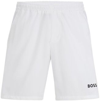 BOSS Tiebreak Shorts Heren wit - S,M,L,XL,XXL